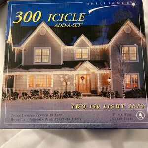 Icicle Add-A-Set Lights - White